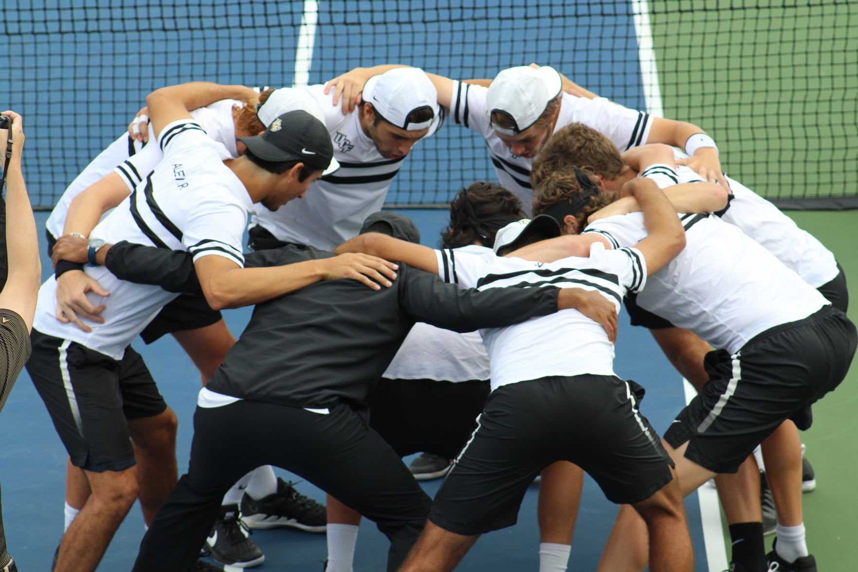 Team huddle MA